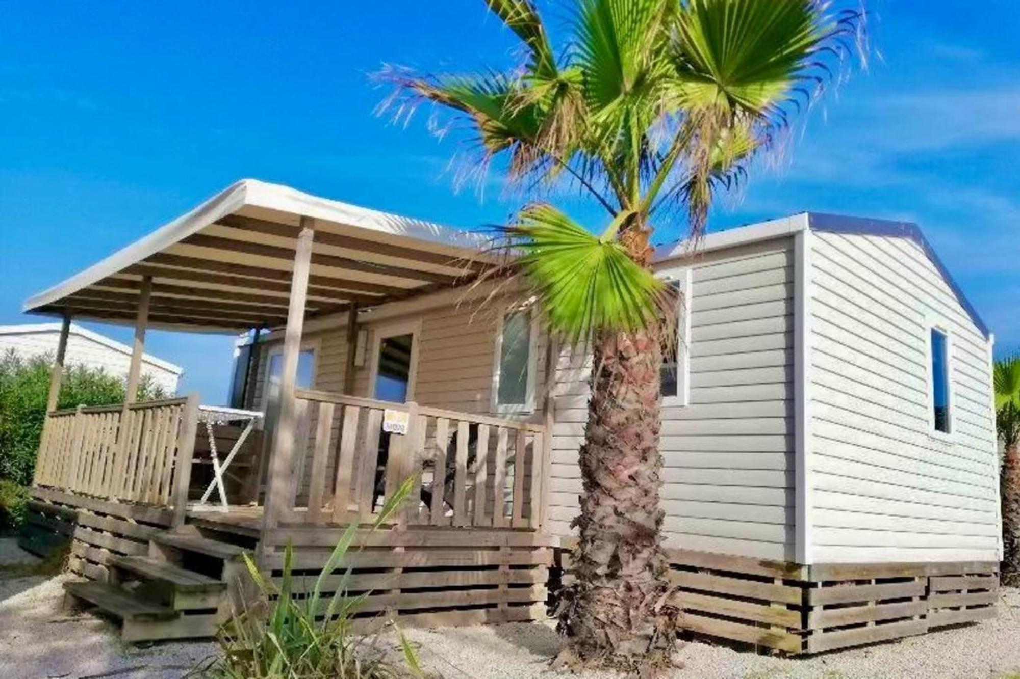 Mobile Home Camping Marvilla Parks Le Petit Mousse M028 Виас Екстериор снимка